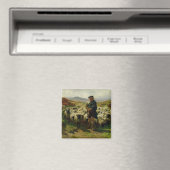 The Highland Shepherd, 1859 Magneet (Insitu (Vaatwasser))