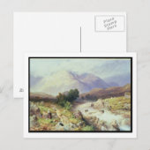 The Highlands, vlakbij Argyle (met papier) Briefkaart (Voorkant / Achterkant)