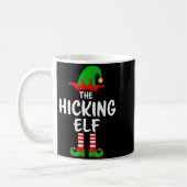 The Hiking Elf Matching Family Christmas  Koffiemok (Links)