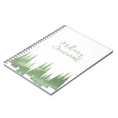 The Hiking Journal - Green Notitieboek (Linkerzijde)