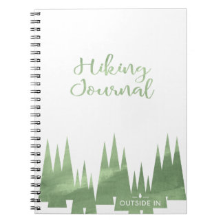 The Hiking Journal - Green Notitieboek
