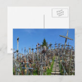 The Hill of Crosses of Northern Litouwen Briefkaart (Voorkant / Achterkant)
