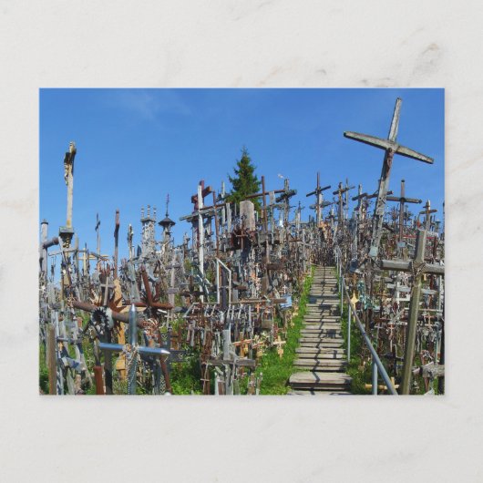 The Hill of Crosses of Northern Litouwen Briefkaart (Voorkant)