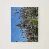The Hill of Crosses of Northern Litouwen Legpuzzel (Verticaal)