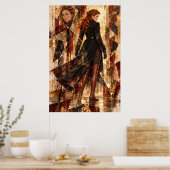 The Hintons - Ember Reflection - Volledige Kunstpr Poster (Keuken)
