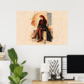 The Hintons - Stille Baan Poster (Thuiskantoor)
