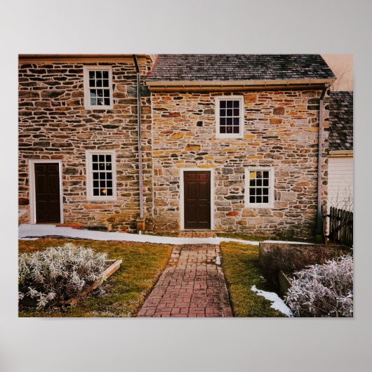 The Historic Massey House Print (Voorkant)