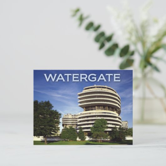 The Historic Watergate Hotel, Washington D.C. Briefkaart (Staand voorkant)