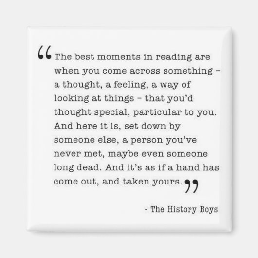 The History Boys Magneet (Voorkant)