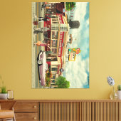 The Hitchhickers Canvas Afdruk (Insitu (Woonkamer))