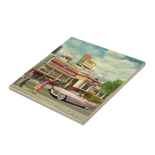 The Hitchhickers Tegeltje (Zijkant)