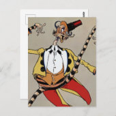 "The HM Woggle-Bug TE" door John R Neill Briefkaart (Voorkant / Achterkant)