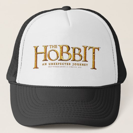 The Hobbit Logo Gold Trucker Pet (Voorkant)