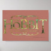 The Hobbit Logo Green Poster (Voorkant)