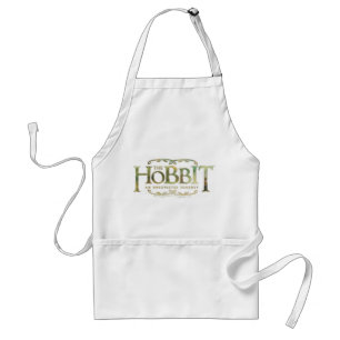 The Hobbit Logo Green Standaard Schort