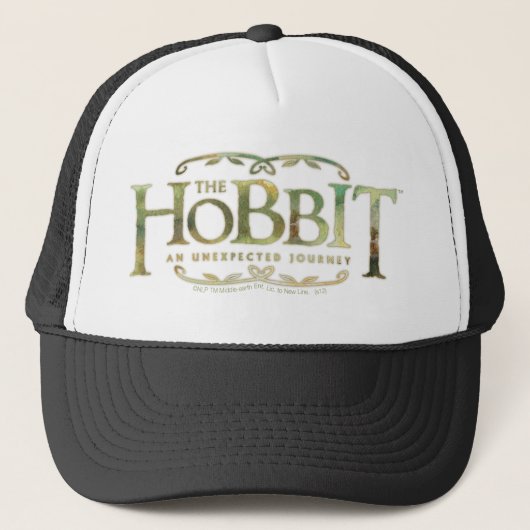 The Hobbit Logo Green Trucker Pet (Voorkant)
