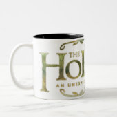 The Hobbit Logo Green Tweekleurige Koffiemok (Links)