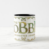 The Hobbit Logo Green Tweekleurige Koffiemok (Center)