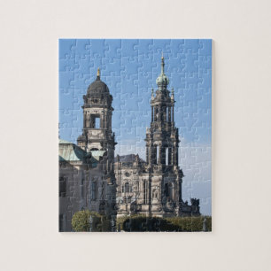 The hofkirche (Court of the Court) Dresden Legpuzzel
