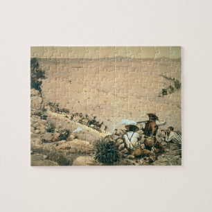 'The Hold Up', c.1900 (olie op canvas) Legpuzzel