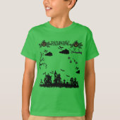 The Hollow Curse kelly groen T-shirt (Voorkant)