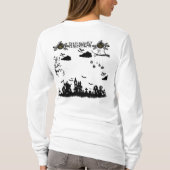 The Hollow Curse wit T-shirt (Achterkant)