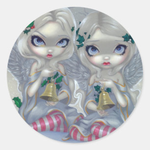 "The Holly and the Ivy" ticker Ronde Sticker