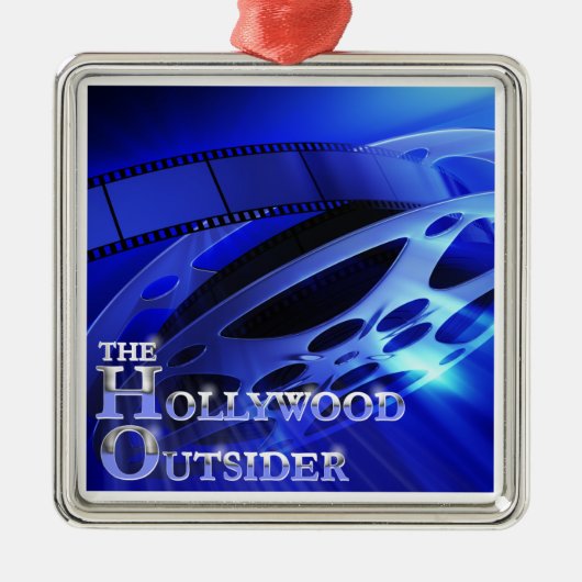The HOllywood Outsider Kerstannament Metalen Ornament (Voorkant)