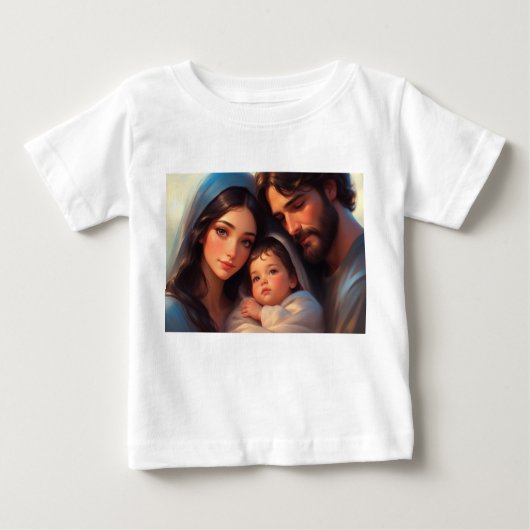 The Holy Family Baby Tee Shirt (Voorkant)