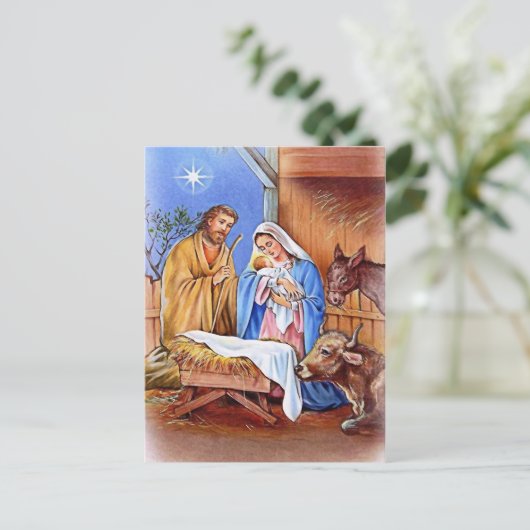 The Holy Night Briefkaart (Staand voorkant)