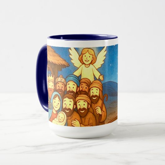 The Holy Night Limited Edition 15oz Xmas Mug 2025 Mok (Voorkant links)