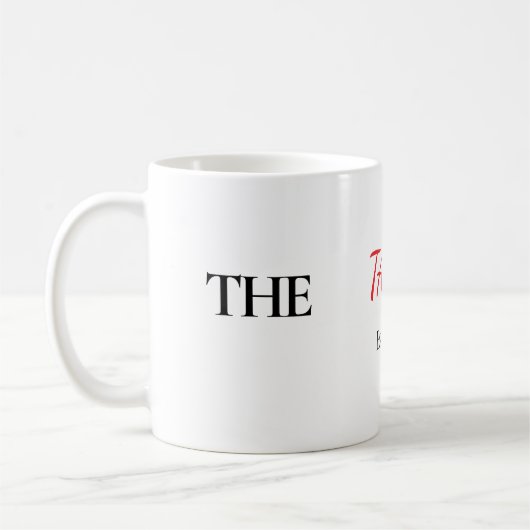 The Home Personalized Mug Koffiemok (Links)