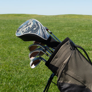 The Home Studio Indigo Bloom Golfheadcover