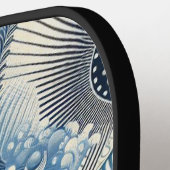 The Home Studio Indigo Bloom Pickleball Paddle (Links Detail)