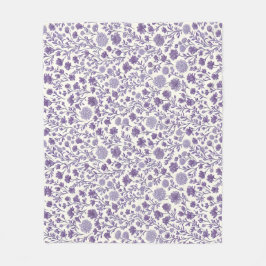 The Home Studio Lavendel Bloei Fleece Deken