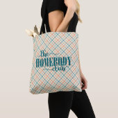 The Homebody Club Plaid Tote Bag (Dichtbij)