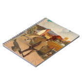 The Homecoming, 1945, van Newell Convers Wyeth Notitieboek (Linkerzijde)