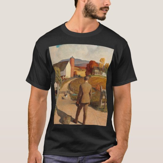 The Homecoming, 1945, van Newell Convers Wyeth T-shirt (Voorkant)
