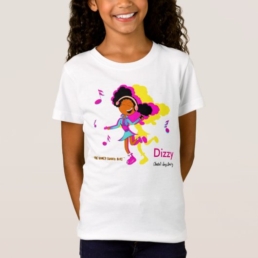 "The Honey Bunch Kinder" Dansant Dizzy T-Shirt (Voorkant)