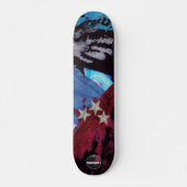 The HoodWill Denim Stars Skateboard Deck (Voorkant)