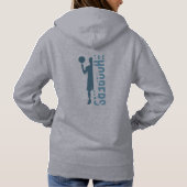 The Hoopers ( Licht ) | Dames Hoodie (Achterkant)