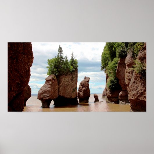 The Hopewell Rocks Canada Poster (Voorkant)