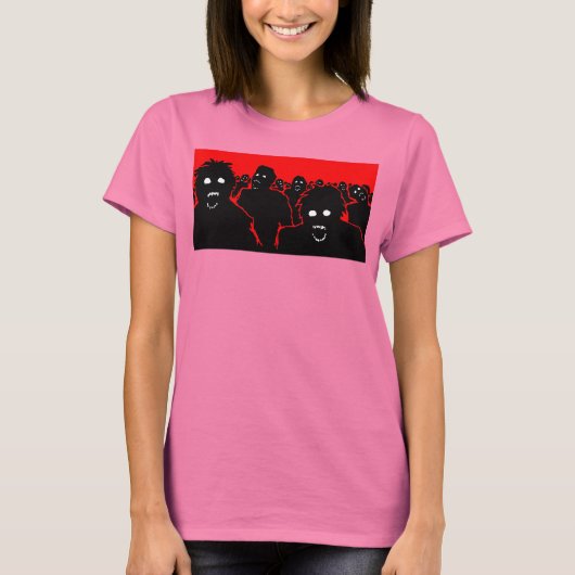 "The Horde" Zombie T-shirt (Voorkant)