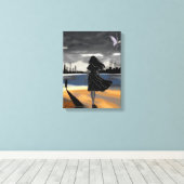 The Horizon I B – Reis naar groei Canvas Afdruk (Insitu (Houten vloer))