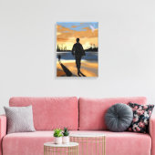 The Horizon II A – Reis naar groei Canvas Afdruk (Insitu (Woonkamer))