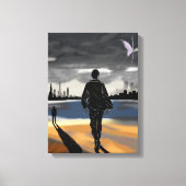 The Horizon II B – Journey to Growth Canvas Afdruk (Voorkant)