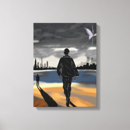 The Horizon II B – Journey to Growth Canvas Afdruk