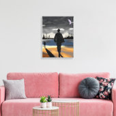 The Horizon II B – Reis naar groei Canvas Afdruk (Insitu (Woonkamer))
