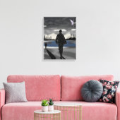The Horizon II C – Reis naar Groei Canvas Afdruk (Insitu (Woonkamer))