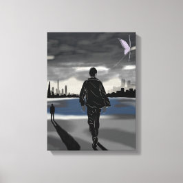 The Horizon II C – Reis naar Groei Canvas Afdruk